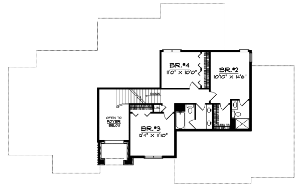 Upper/Second Floor Plan: 7-503