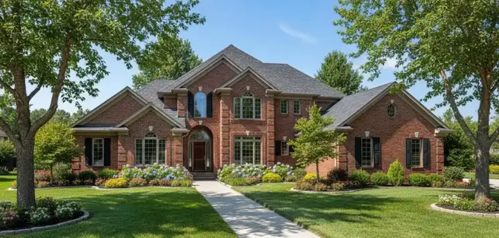 Traditional house plans 7-505 - front exterior, 3,339 sq ft, 4 bed, 3 bath house plans | Monster House Plans