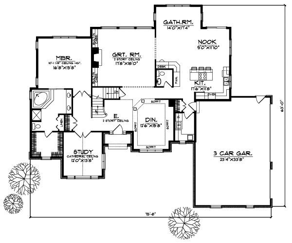 Main Floor Plan: 7-505