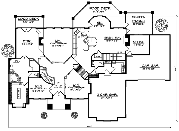 Main Floor Plan: 7-506
