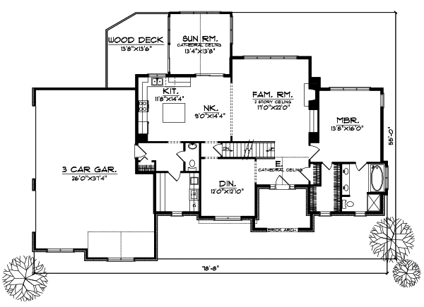 Main Floor Plan: 7-514