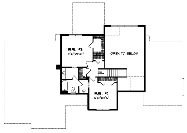 Upper/Second Floor Plan: 7-514