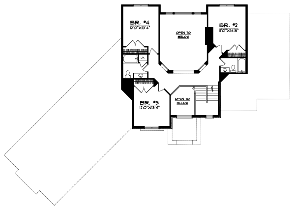 Upper/Second Floor Plan: 7-520
