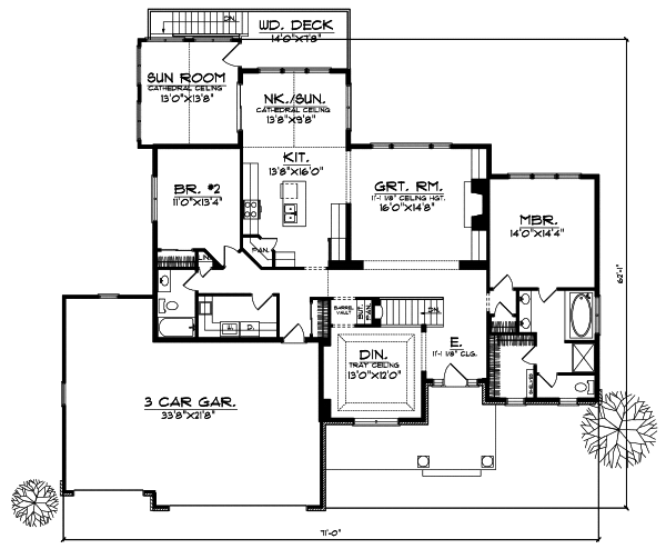 Main Floor Plan: 7-522