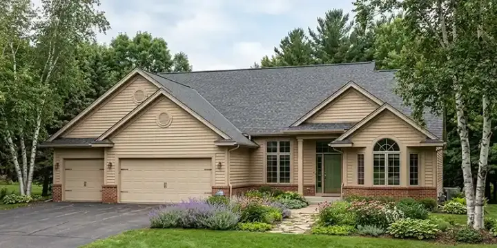 Traditional house plans 7-524 - front exterior, 3,730 sq ft, 4 bed, 3 bath house plans | Monster House Plans