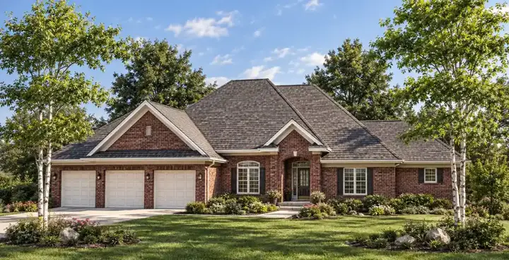 Traditional house plans 7-525 - front exterior, 2,383 sq ft, 3 bed, 3 bath house plans | Monster House Plans