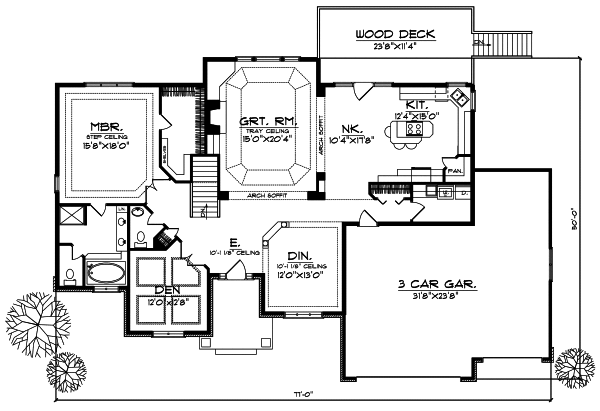 Main Floor Plan: 7-526