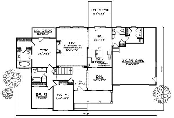 Main Floor Plan: 7-527