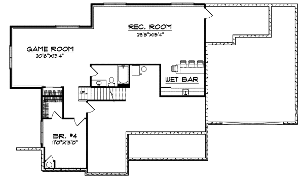 Lower Floor Plan: 7-528