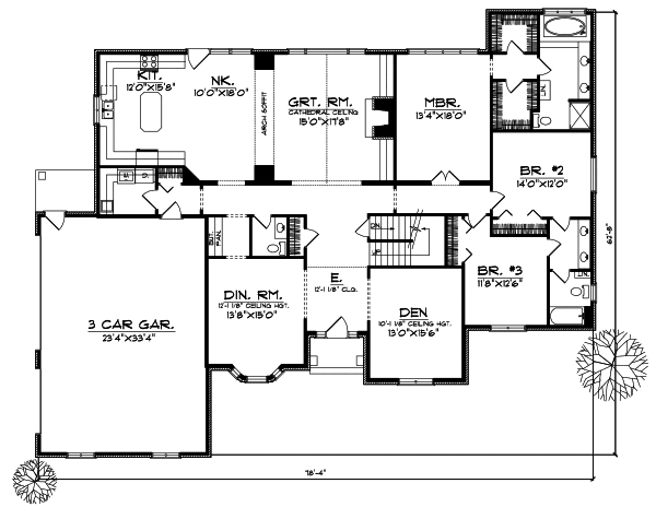 Main Floor Plan: 7-529