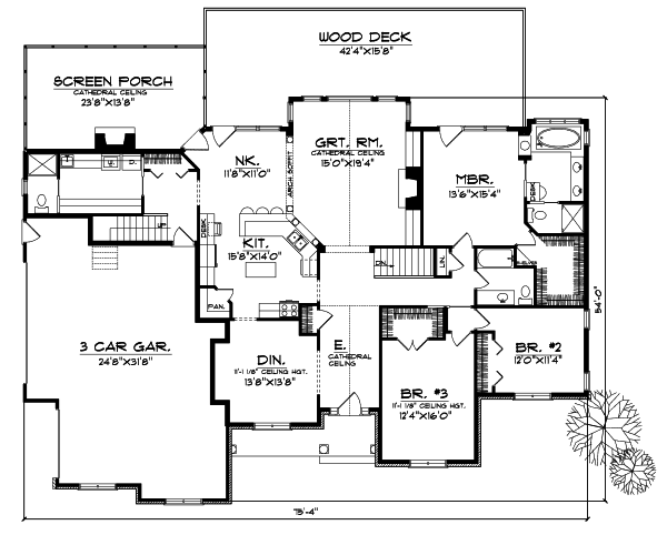 Main Floor Plan: 7-532