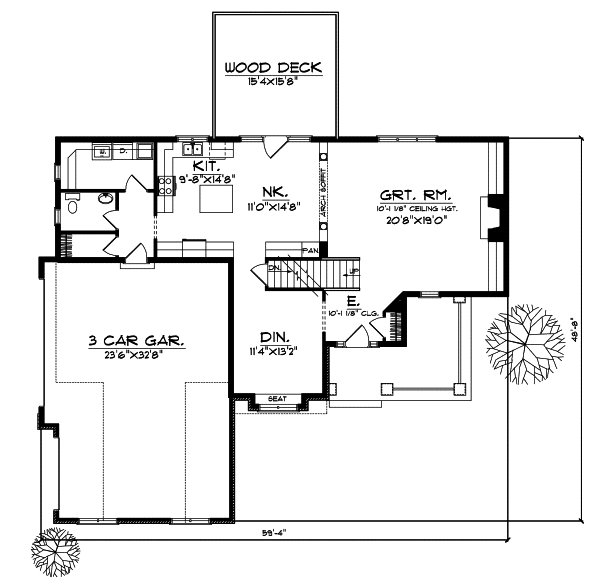 Main Floor Plan: 7-539