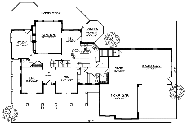 Main Floor Plan: 7-540