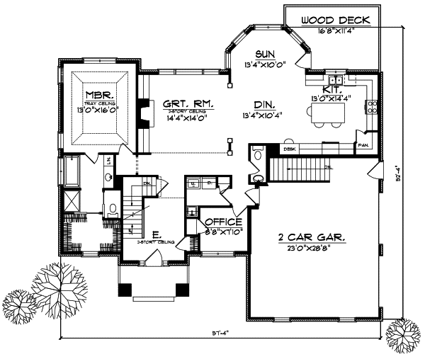 Main Floor Plan: 7-548