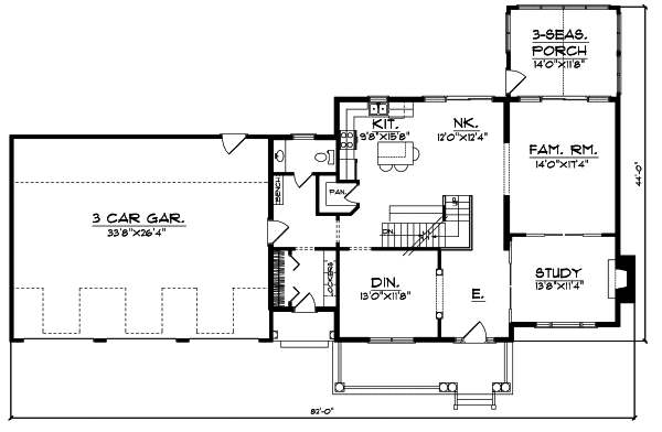 Main Floor Plan: 7-549