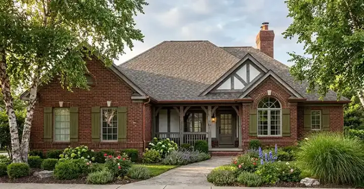 Traditional house plans 7-551 - front exterior, 3,015 sq ft, 3 bed, 2 bath house plans | Monster House Plans