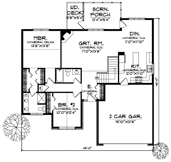 Main Floor Plan: 7-552