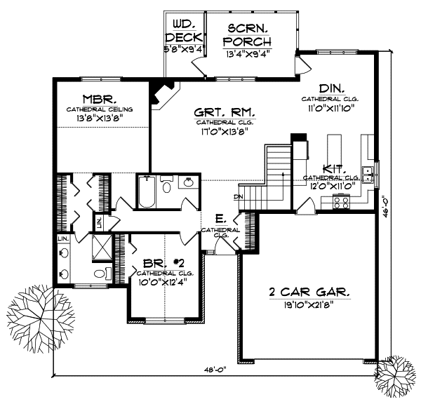 Main Floor Plan: 7-553