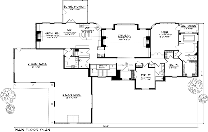 Main Floor Plan: 7-554