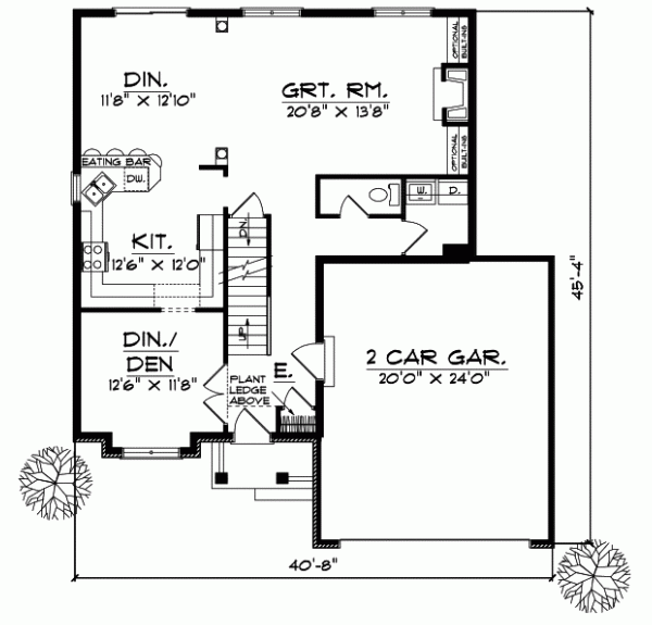 Main Floor Plan: 7-558