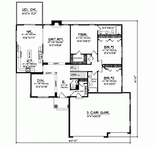 Main Floor Plan: 7-563
