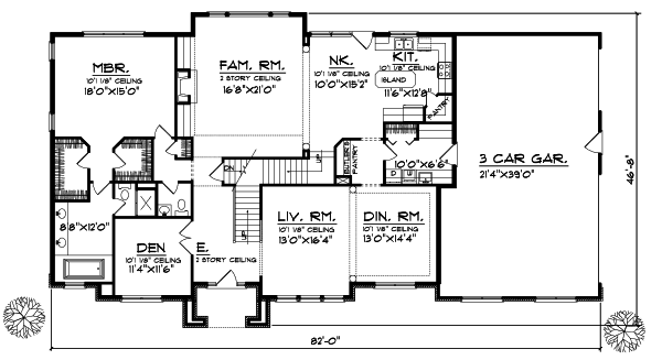 Main Floor Plan: 7-570