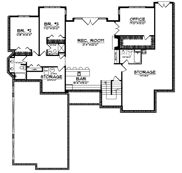 Lower Floor Plan:7-571