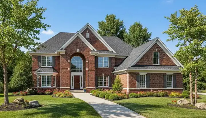 Traditional house plans 7-573 - front exterior, 4,963 sq ft, 4 bed, 3 bath house plans | Monster House Plans