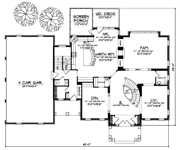 Main Floor Plan: 7-574