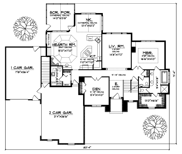 Main Floor Plan: 7-575
