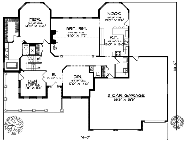 Main Floor Plan: 7-577