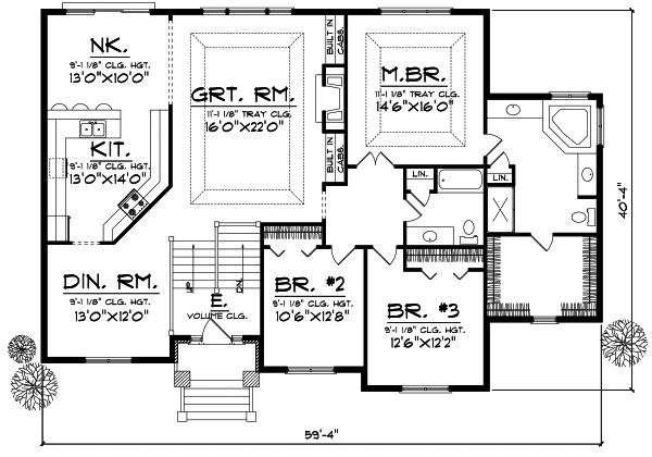 Main Floor Plan: 7-578