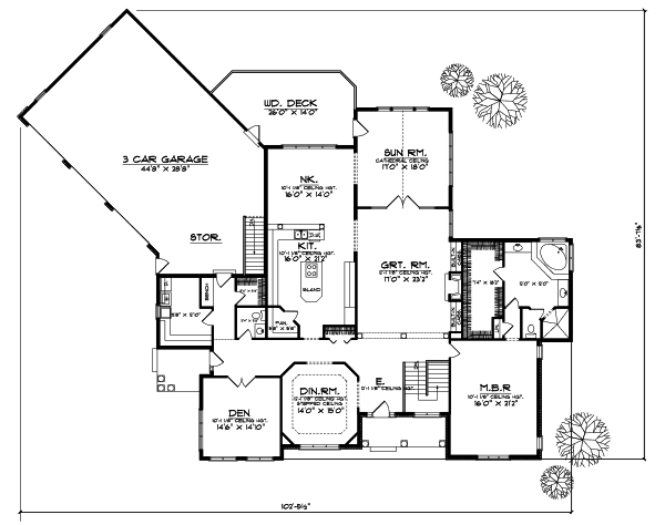 Main Floor Plan: 7-579