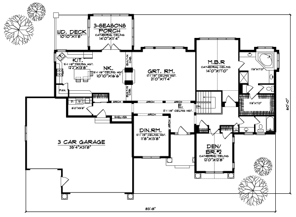 Main Floor Plan: 7-583