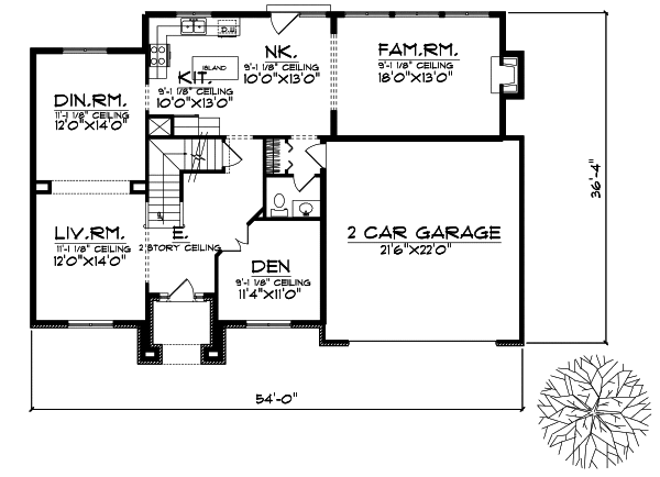 Main Floor Plan: 7-584