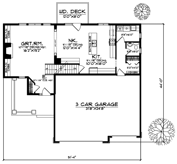 Main Floor Plan: 7-585