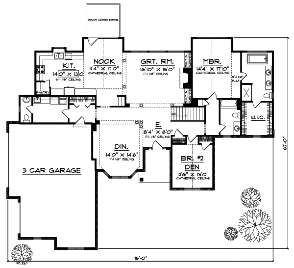 Main Floor Plan: 7-586
