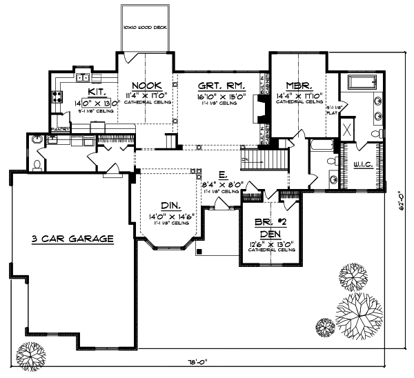 Main Floor Plan: 7-587