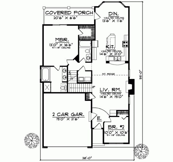 Main Floor Plan: 7-590