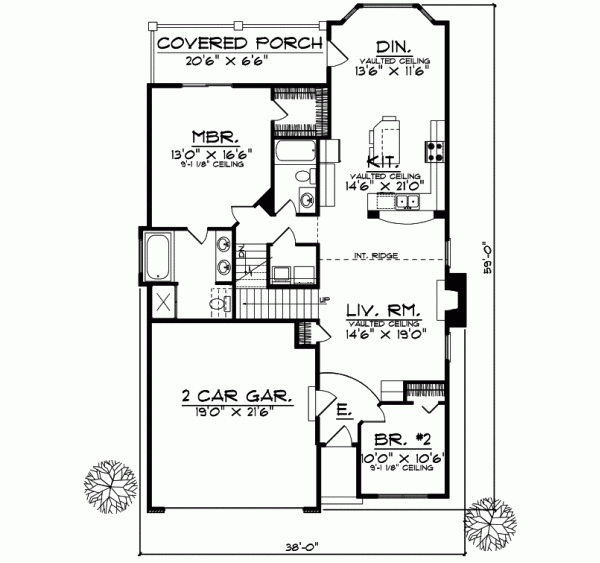 Main Floor Plan: 7-591