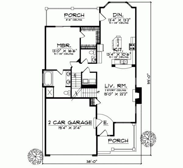 Main Floor Plan: 7-597