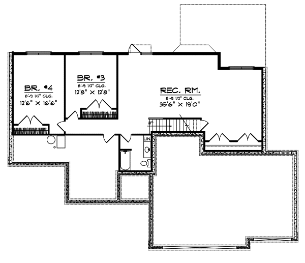 Lower Floor Plan: 7-606