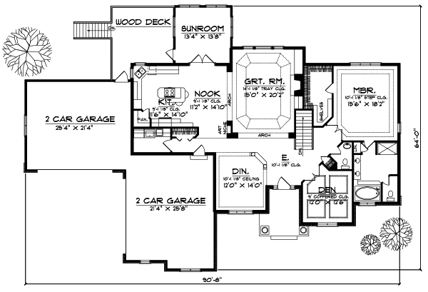 Main Floor Plan: 7-607