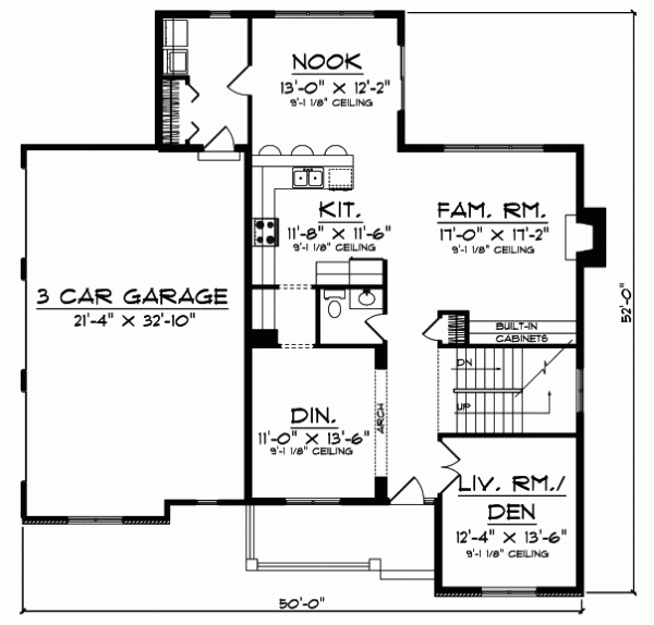 Main Floor Plan: 7-609