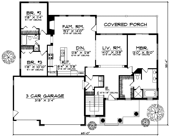 Main Floor Plan: 7-610