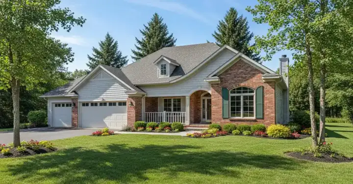 French Country house plans 7-614 - front exterior, 1,706 sq ft, 2 bed, 2 bath house plans | Monster House Plans