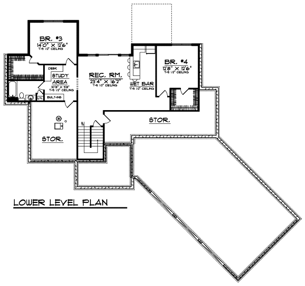 Lower Floor Plan: 7-618