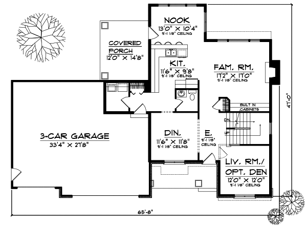 Main Floor Plan: 7-619