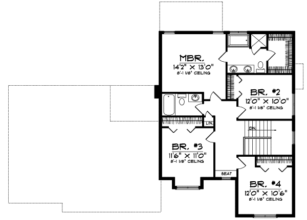 Upper/Second Floor Plan:7-619