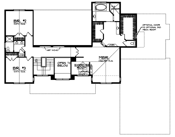 Upper/Second Floor Plan: 7-622